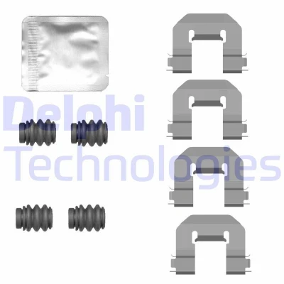 Immagine di DELPHI LX0774 Kit accessori, Pastiglia freno