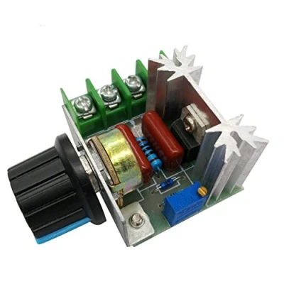 Immagine di DollaTek 25A PWM Regolatore di velocità del Motore a Corrente alternata Tensione Regolabile 2000W 50 220V