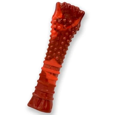 Immagine di Nylabone masticabile texturizzato al Manzo essiccato per mascelle Forti Textured Beef Jerky Power Chew Giocattolo Cani Estreme Extra Large di Oltre 23 kg