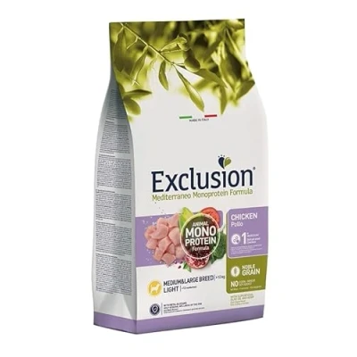 Immagine di Exclusion Medium/Large Light New Pollo 3 kg
