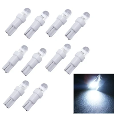 Immagine di Boomboost 10pieces T5 Cuneo W2 1LED W5W Car Wedge Light LED del cruscotto dell&#039;automobile Auto Lampadina della Lampada?100% Nuovo di Zecca