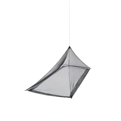 Immagine di Mosquitera Mosquito Pyramid Net Single Color: negro