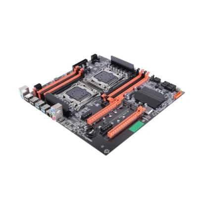 Immagine di X99 Dual Server Motherboard, 2011 3 Pin DDR4 Gaming Motherboard con 4 USB3.0 Posteriori per Studio Computer Game Simulator E5CPU, Socket Desktop
