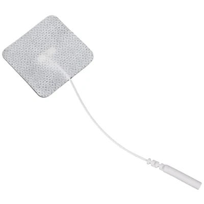 Immagine di Elettrodi in Tessuto Promed 40 X Mm, 4 Pezzi, Tens Autoadesivi con Spina da 2 Mm per Dispositivi Tens/Ems, Riutilizzabili