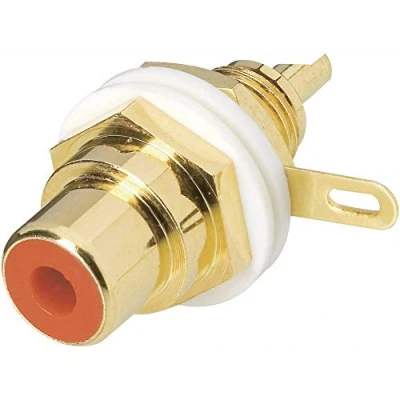 Immagine di BKL Electronic 0101143 C Connettore RCA Presa Numero Poli (num): 2 Nero 1 pz.