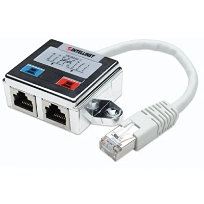 Immagine di Intellinet 504195 RJ 45 Argento cavo di interfaccia e adattatore