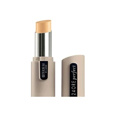 Immagine di Deborah Milano Correttore Occhiaie 24 Ore Perfect, 00 Ivory, Stick a Lunga Tenuta Effetto Matte, Copre le Imperfezioni del Viso, Dona una Pelle Levigata e Uniforme, 4 gr