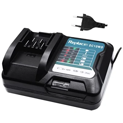 Immagine di GOLEMON Caricatore 10,8 V 12 DC10WD per Makita batteria con schermo LED DC10SB DC10WC BL1015 BL1016 BL1021B BL1041B