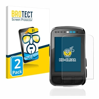 Immagine di brotect Pellicola Protettiva per Wahoo Elemnt Bolt V2 GPS Protezione Schermo (2 Pezzi) [Trasparente, Anti Impronte]