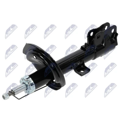 Immagine di NTY A MS 005 Ammortizzatore Assale anteriore Dx pressione del gas doppio tubo tipo McPherson Spina superiore, Collare inferiore
