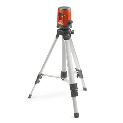 Immagine di RIDGID 38758 Kit livella laser a linee incrociate auto livellante, Micro CL 100, orizzontale e verticale con portata interna di 30 metri