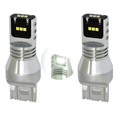 Immagine di MCK Auto Sostituzione per T20 7443 LED CanBus Set di lampadine bianche molto chiare e senza errori compatibili con A1 Q3