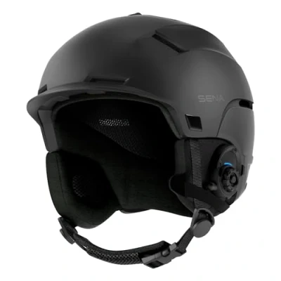 Immagine di Sena Latitude S1, Casco da Neve con Speaker e Microfono integrati, Four Way Bluetooth Intercom, Hands Free Open Communication, Musica in Streaming, Certificato CE (Taglia M)