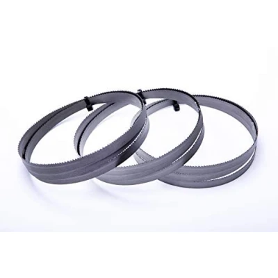 Immagine di Set di 3 lame per sega a nastro Encut ad alte prestazioni, 1470 x 13 0,65 mm, 10 14 ZpZ, bimetallico M42