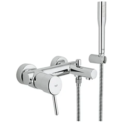 Immagine di Grohe 32212001 Miscelatore Monocomando Vasca Dotazione Doccia, Cromo