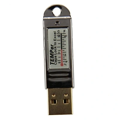 Immagine di Spactz TEMPer PC Portatile USB Sensore Termometro Temperatura Registratore di Dati