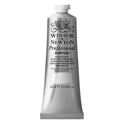 Immagine di Winsor &amp; Newton Professional Acrylic Color Fine 60 ml Bianco per Mescolanze
