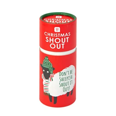 Immagine di Talking Tables Asta di livello Shout Out Christmas Trivia Game per bambini 160 domande a quiz, giochi da tavolo divertenti famiglie, dai 4 anni in su, adulti, idee riempire la calza,