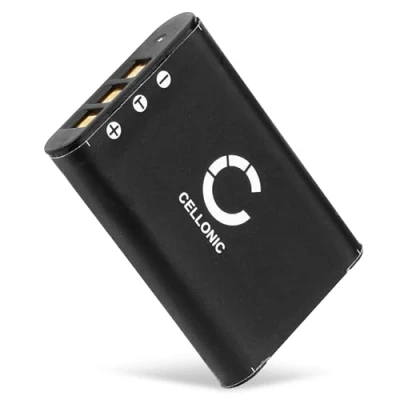 Immagine di CELLONIC Batteria D LI78 Compatibile con Pentax Optio M50, M60, S1, V20, W60, W80 600mAh 3.6V 3.7V