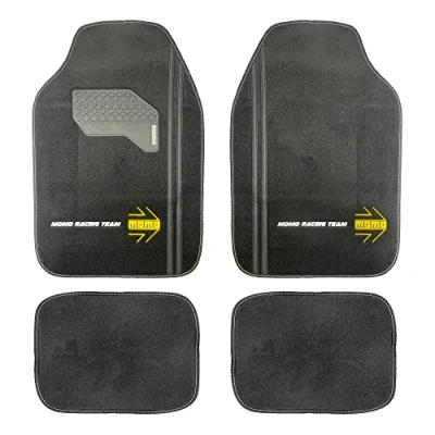 Immagine di Momo CM4A8BK Set tappetino Tessile 4 nero Adattabilità universale