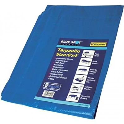 Immagine di Bluespot Tools Tarpaulin 6 X 4 Feet (Approx Size Only)