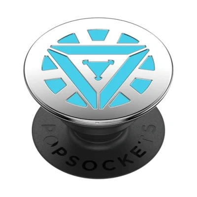 Immagine di PopSockets PopGrip Supporto e Impugnatura per Telefoni Cellulari Tablet con un Top Intercambiabile Enamel Arc Reactor