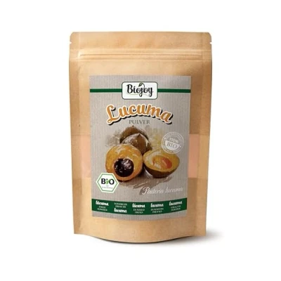 Immagine di Biojoy lucuma in polvere Biologica (250 g), frutta senza additivi (Pouteria lucuma)