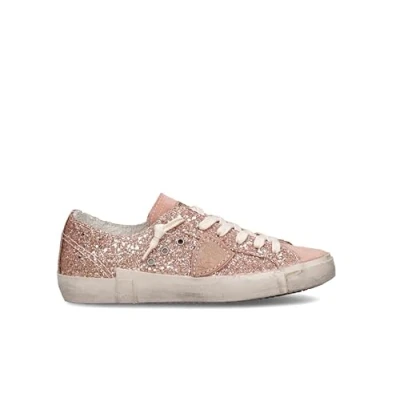 Immagine di Sneakers Paris Philippe Model in glitter e camoscio effetto used
