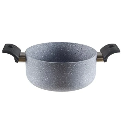 Immagine di BEPER Origin Casseruola 20 cm Minerale, Alluminio, Grigio