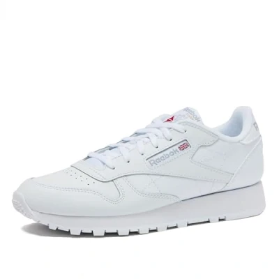 Immagine di Reebok Classic Sneakers basse per bambini, Taglia: 37, White Pelle e tessuto