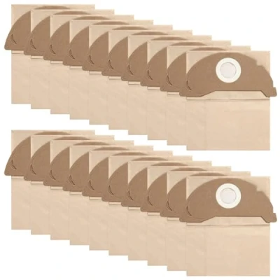 Immagine di 20 Pezzi 6.904 322.0 Sacchetto Aspirapolvere per Karcher WD2, MV2,Borse Riutilizzabili,Sacchetti WD2,Sostituire i Sacchetti la Polvere di Carta