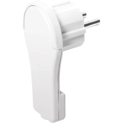 Immagine di LogiLink LPS228 Spina piatta di sicurezza Plastica con espulsore 230 V Bianco IP20