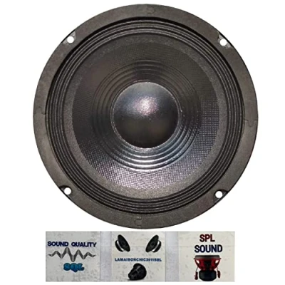 Immagine di 1 WOOFER PLUG &amp; SOUND S 64 altoparlante diffusore medio basso 16,50 cm 165 mm 6,5&quot; 50 watt rms 100 max impedenza 4 ohm 92 db sospensione rigida auto, pezzo + 3 adesivi omaggio
