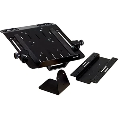 Immagine di Fellowes 8211901 Piattaforma Portatile Professional Series, Permette Alloggiare un Laptop di Spessore tra 14 a 29 mm, Larghezza 25.8 e 37.5 cm, Nero