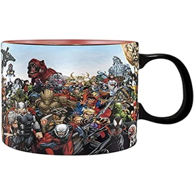 Immagine di ABYstyle Marvel Tazza Cambia Colore con Calore 460 ml Eroe