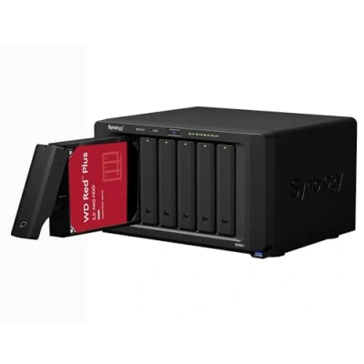Immagine di Synology DS1621+ 4GB NAS 24TB (6X 4TB) WD Red Plus, assemblato e testato con SE DSM installato