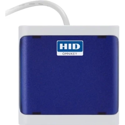 Immagine di Omnikey USB Reader 5022 CL Reads 3.56MHz Smart Cards, R50220318 DB (Reads Cards Contactless Blue/Grey)