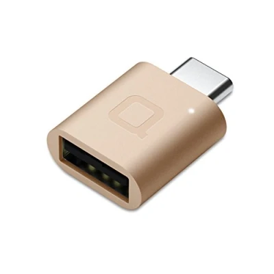 Immagine di nonda Adattatore USB C 3.1 Gen1,USB Tipo a USB, OTG Thunderbolt 3 Femmina per MacBook Pro2019, Air 2020, iPad PRO Altri dispositivi con (Oro)
