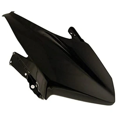 Immagine di one by Camamoto cod. 77380011B plastica carena scudo contorno faro anteriore destro colore nero lucido compatibile con yamaha t max 500 anno 2008 2009 2010 2011