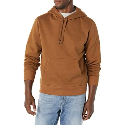 Immagine di Amazon Essentials Felpa con Cappuccio in Pile (Disponibile nelle Taglie Big &amp; Tall) Uomo, Marrone Toffee, XL