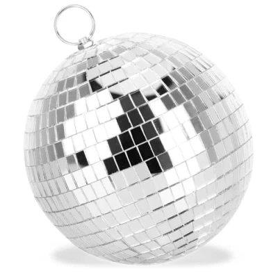 Immagine di com four® Palla da Discoteca a Specchio Appendere per Feste Festa Capodanno, Compleanni, Tema Ø 15 cm (Ø 15cm)