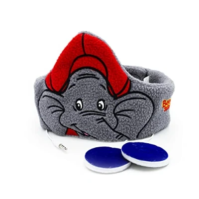 Immagine di Technaxx Benjamin Blümchen Bambini On Ear cuffia auricolare via cavo Grigio Archetto, limitazione del volume