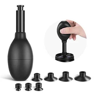 Immagine di NEEWER 8 in 1 Kit di Penna a Vuoto Aspirante con 7 Ventose Intercambiabili, per Presa Posizionamento Pulizia Circuiti Integrati e Lenti, Riparazione Orologi Componenti Elettronici ecc.