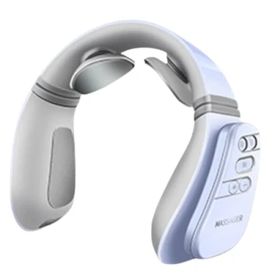 Immagine di Massaggiatore Collo Intelligente,Massaggiatore per Portatile Intelligente,Impulso Elettrico Cervicale,Con telecomando magnetico,Regalo Uomo Donna B