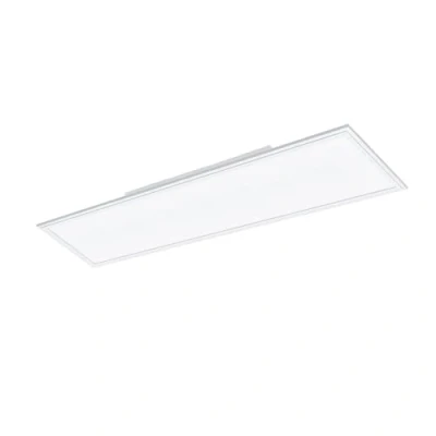 Immagine di Eglo connect.z Smart Home Led pannello Salobrena Z, L x 120 30 cm, ZigBee, app e controllo vocale, colore della luce regolabile, dimmerabile, lampada da soffitto in alluminio bianco