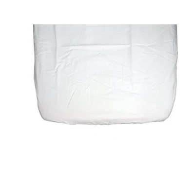Immagine di Ti TIN Confezione Da 2 Lenzuola con Angoli Per Navicella o Seggiolino Auto 100% Cotone Set Di Regolabili Elastici, 35x75cm, Bianche