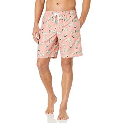 Immagine di Amazon Essentials Boxer da Bagno 22,86 cm ad Asciugatura Rapida dalla Vestibilità Comoda colori fuori produzione Uomo, Rosa Frutta, M