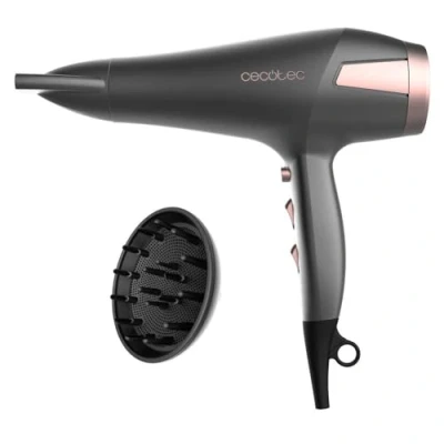 Immagine di Cecotec Asciugacapelli IoniCare Radiance. 2500W con Motore DC, Tecnologia Ionica e Ampio flusso d&#039;aria, 2 Velocità 3 Temperature, Include Bocchetta Concentratore Diffusore