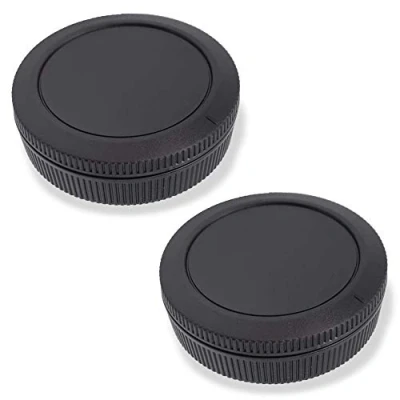 Immagine di EOS RF Copriobiettivo posteriore per Canon R5 R6 R RP More Mount DSLR (2 set), Fire Rock Lens Accessori