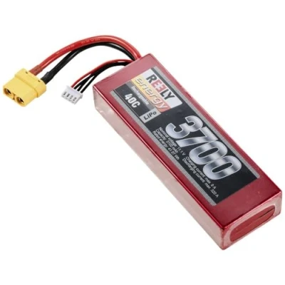 Immagine di Reely Batteria ricaricabile LiPo 11.1 V 3700 mAh Numero di celle: 3 40 C Hardcase XT90